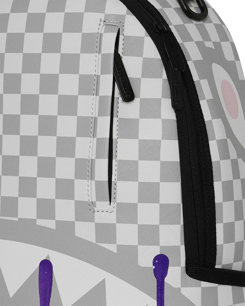 ZAINO SPRAYGROUND 8453 CREAM SPACE DRIP BACKPACK