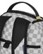 ZAINO SPRAYGROUND 8453 CREAM SPACE DRIP BACKPACK