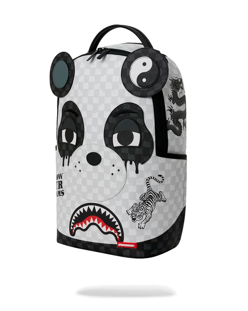 ZAINO SPRAYGROUND 8468 PANDA FACE BACKPACK