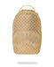 ZAINO SPRAYGROUND 8470 2 TONE GOLD TRINITY BACKPACK