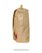 ZAINO SPRAYGROUND 8470 2 TONE GOLD TRINITY BACKPACK