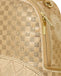 ZAINO SPRAYGROUND 8470 2 TONE GOLD TRINITY BACKPACK
