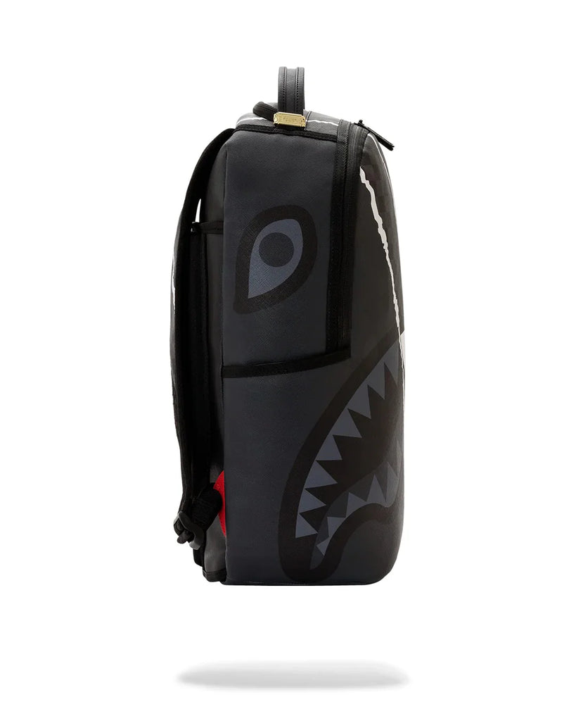 ZAINO SPRAYGROUND 8502 CENTER RIP REVEALING GRAY CHECK BACKPACK