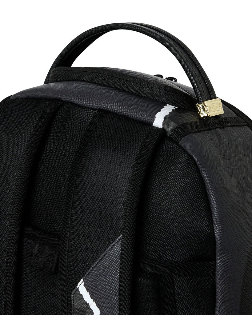 ZAINO SPRAYGROUND 8502 CENTER RIP REVEALING GRAY CHECK BACKPACK
