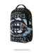 ZAINO SPRAYGROUND 8536 CHROME LIPS SINK SHIPS BACKPACK