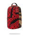 ZAINO SPRAYGROUND 8570 REVERSE HALF SPLIT BACKPACK