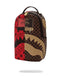 ZAINO SPRAYGROUND 8570 REVERSE HALF SPLIT BACKPACK