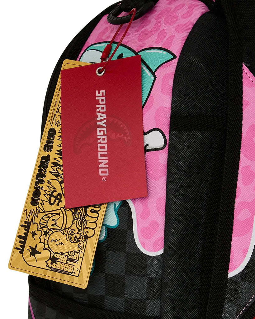ZAINO SPRAYGROUND 8587 WTF PUNK ROCK CHICK BACKPACK