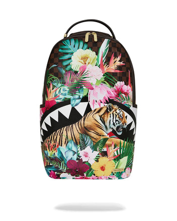 ZAINO SPRAYGROUND 8626 FLOWERING JUNGLE SHARK 2 BACKPACK