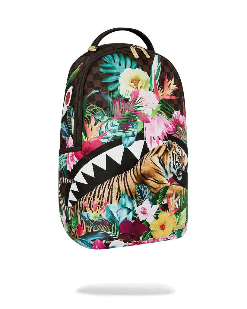ZAINO SPRAYGROUND 8626 FLOWERING JUNGLE SHARK 2 BACKPACK