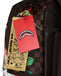 ZAINO SPRAYGROUND 8626 FLOWERING JUNGLE SHARK 2 BACKPACK