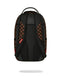 ZAINO SPRAYGROUND 8634 SHARKS IN PARIS WTF BUBBLE BROWN CHECK BACKPACK