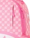ZAINO SPRAYGROUND 8715 PINK NEW CHECK FACES BACKPACK