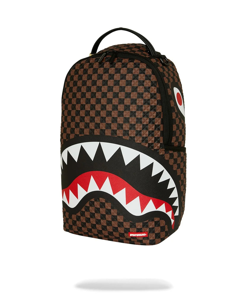 ZAINO SPRAYGROUND 8744 SHARKS IN PARIS PYRAMID BACKPACK