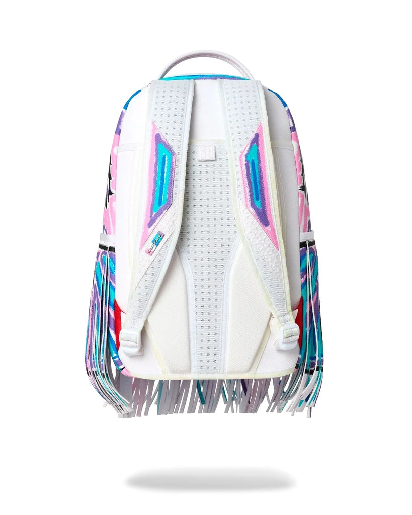 ZAINO SPRAYGROUND 8830 AI FRINGE BACKPACK