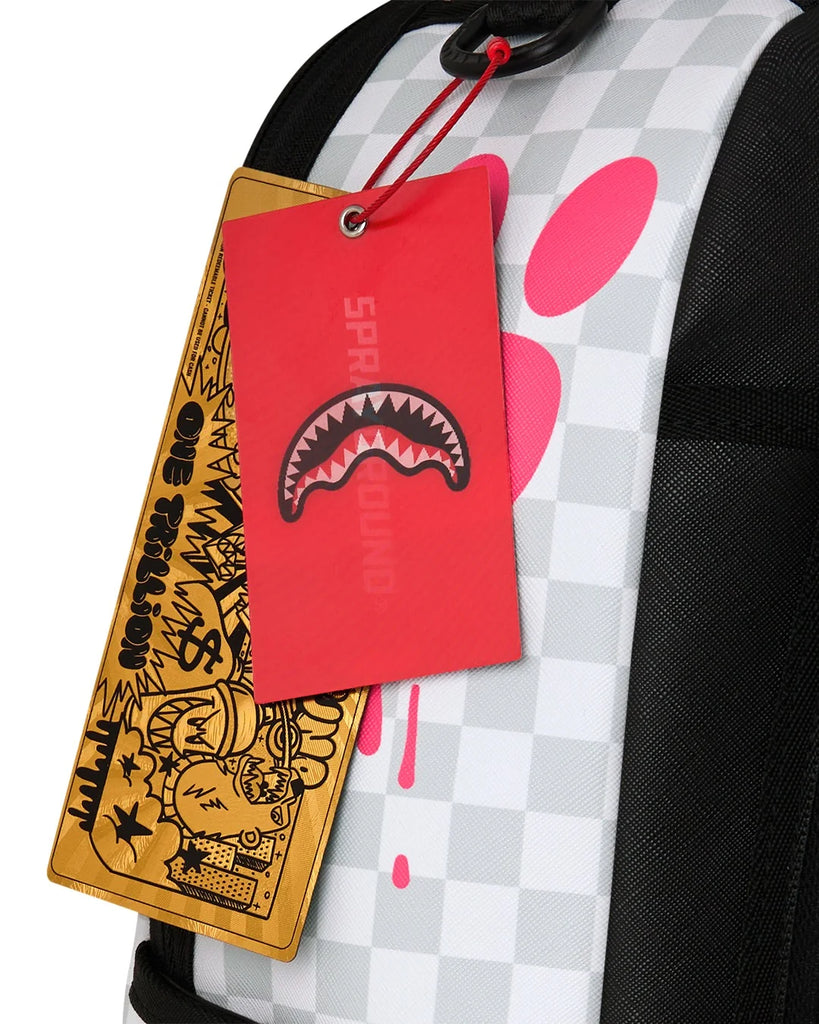 ZAINO SPRAYGROUND 8860 PINK PANTHER PAWPRINTS BACKPACK