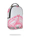 ZAINO SPRAYGROUND 8860 PINK PANTHER PAWPRINTS BACKPACK