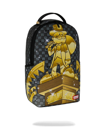 ZAINO SPRAYGROUND 8980 MONOPOLY STATUE BACKPACK