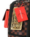 ZAINO SPRAYGROUND 8990 HANGING POCKETS MIX UP BACKPACK
