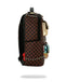 ZAINO SPRAYGROUND 8990 HANGING POCKETS MIX UP BACKPACK