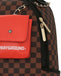 ZAINO SPRAYGROUND 8990 HANGING POCKETS MIX UP BACKPACK