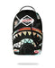ZAINO SPRAYGROUND 9033 JON Z BURNED DISC BACKPACK
