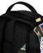 ZAINO SPRAYGROUND 9033 JON Z BURNED DISC BACKPACK