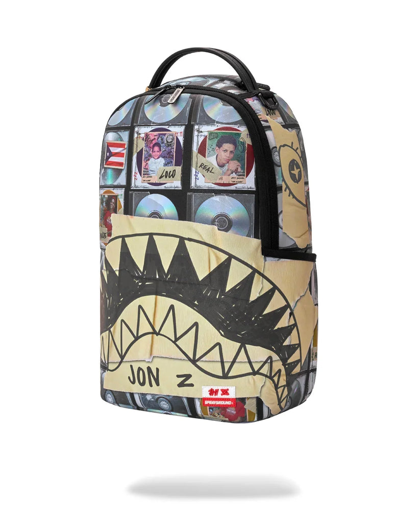 ZAINO SPRAYGROUND 9034 JON Z ALBUM COLLECTION BACKPACK