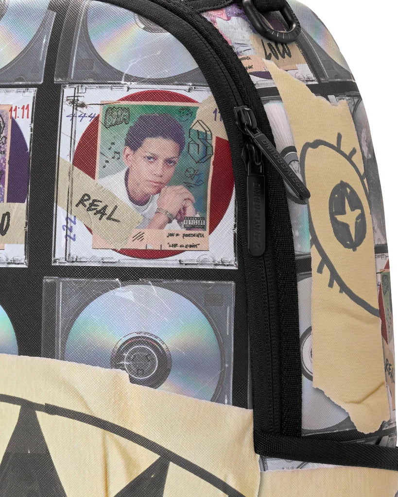 ZAINO SPRAYGROUND 9034 JON Z ALBUM COLLECTION BACKPACK