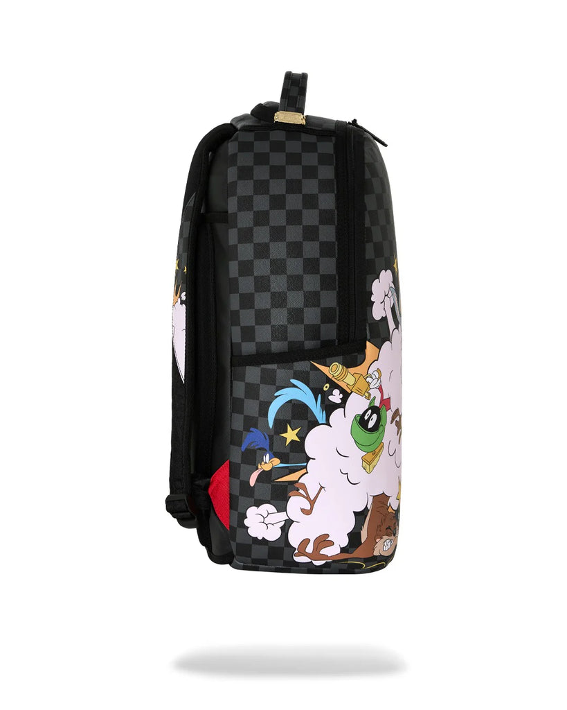 ZAINO SPRAYGROUND 9071 LOONEY TUNES FIGHT CLOUD BACKPACK