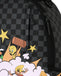 ZAINO SPRAYGROUND 9071 LOONEY TUNES FIGHT CLOUD BACKPACK