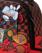 ZAINO SPRAYGROUND 9076 MONEY BOY CHILLIN ON BIG ANGRY BIRD BACKPACK