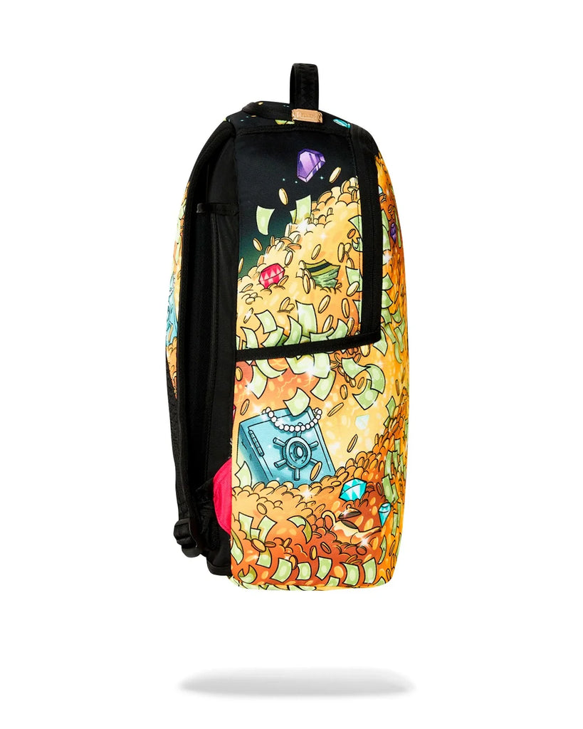 ZAINO SPRAYGROUND 9078 DISNEY HOKUSAI MONEY WAVE BACKPACK