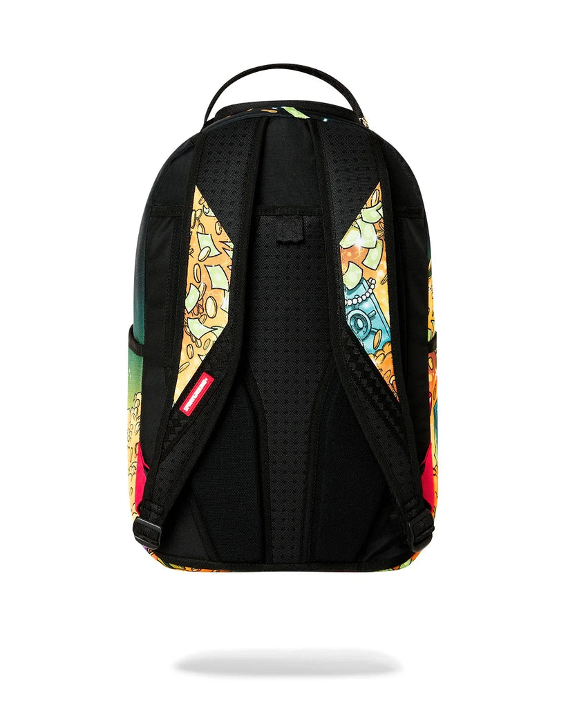 ZAINO SPRAYGROUND 9078 DISNEY HOKUSAI MONEY WAVE BACKPACK