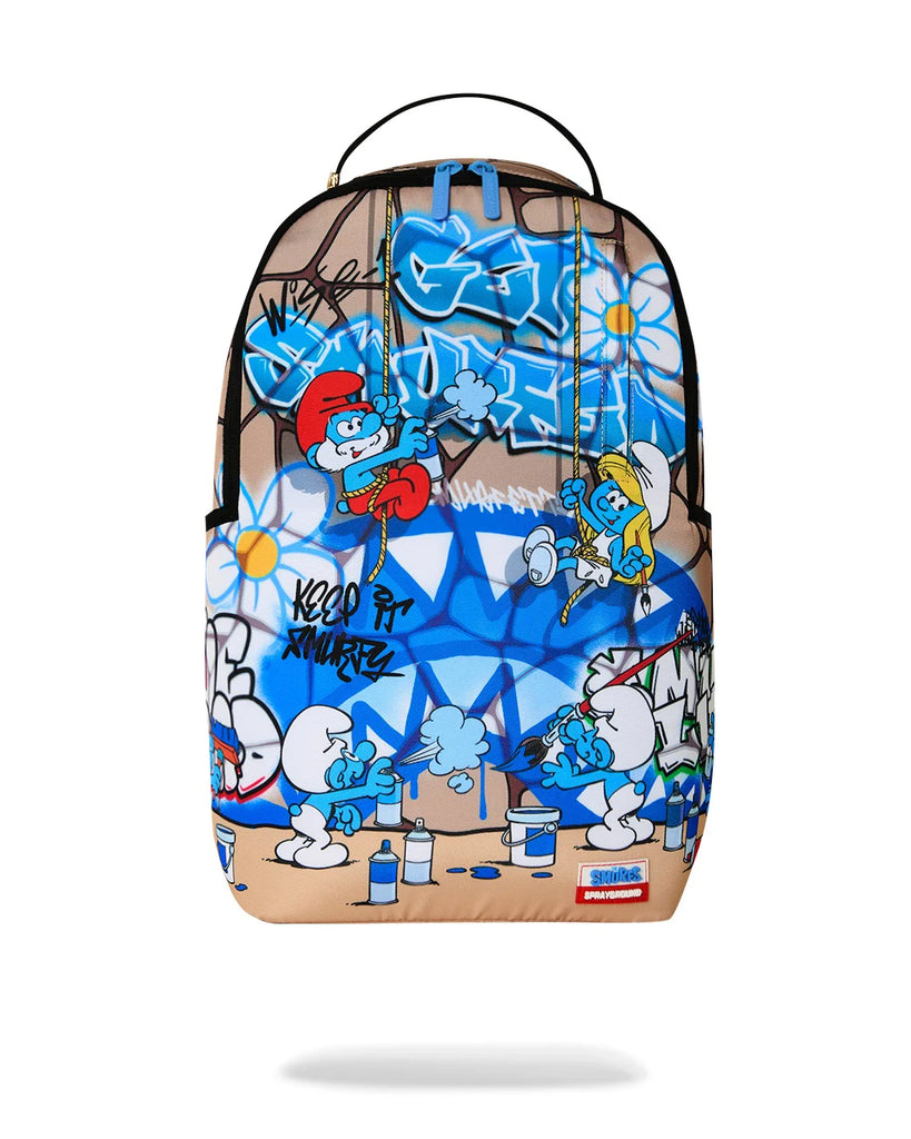 ZAINO SPRAYGROUND 9084 SMURFS ART PARTY BACKPACK