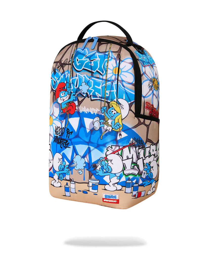 ZAINO SPRAYGROUND 9084 SMURFS ART PARTY BACKPACK