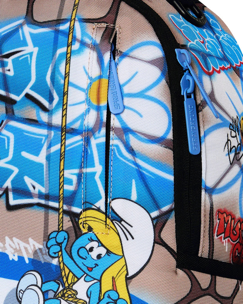 ZAINO SPRAYGROUND 9084 SMURFS ART PARTY BACKPACK