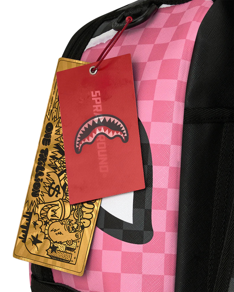 ZAINO SPRAYGROUND 9147 PINK PANTHER ON THE RUN BACKPACK