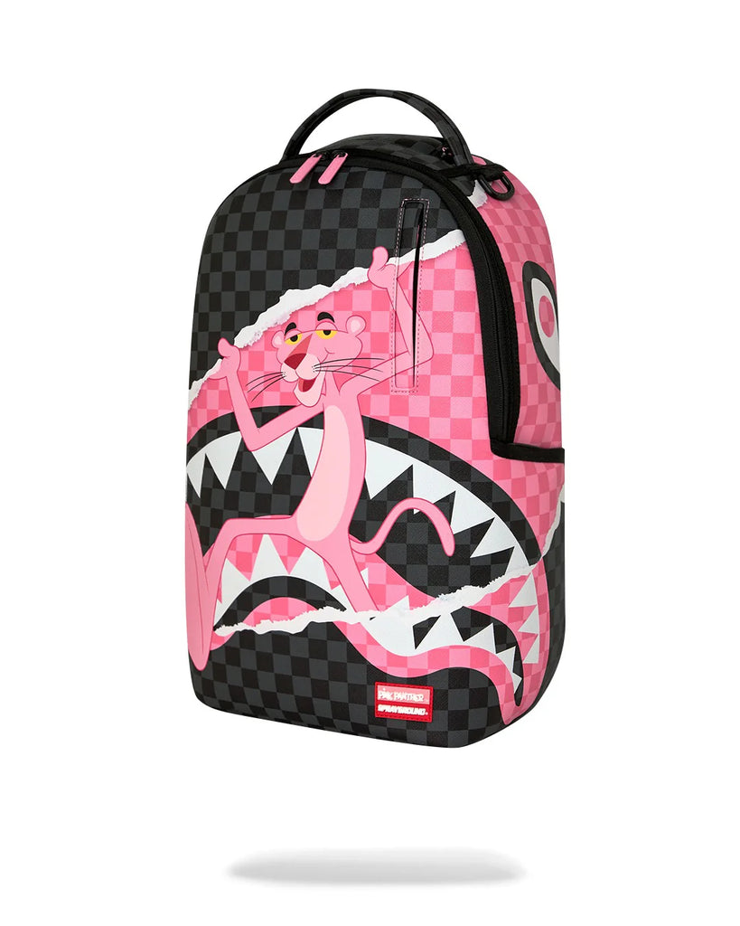 ZAINO SPRAYGROUND 9147 PINK PANTHER ON THE RUN BACKPACK