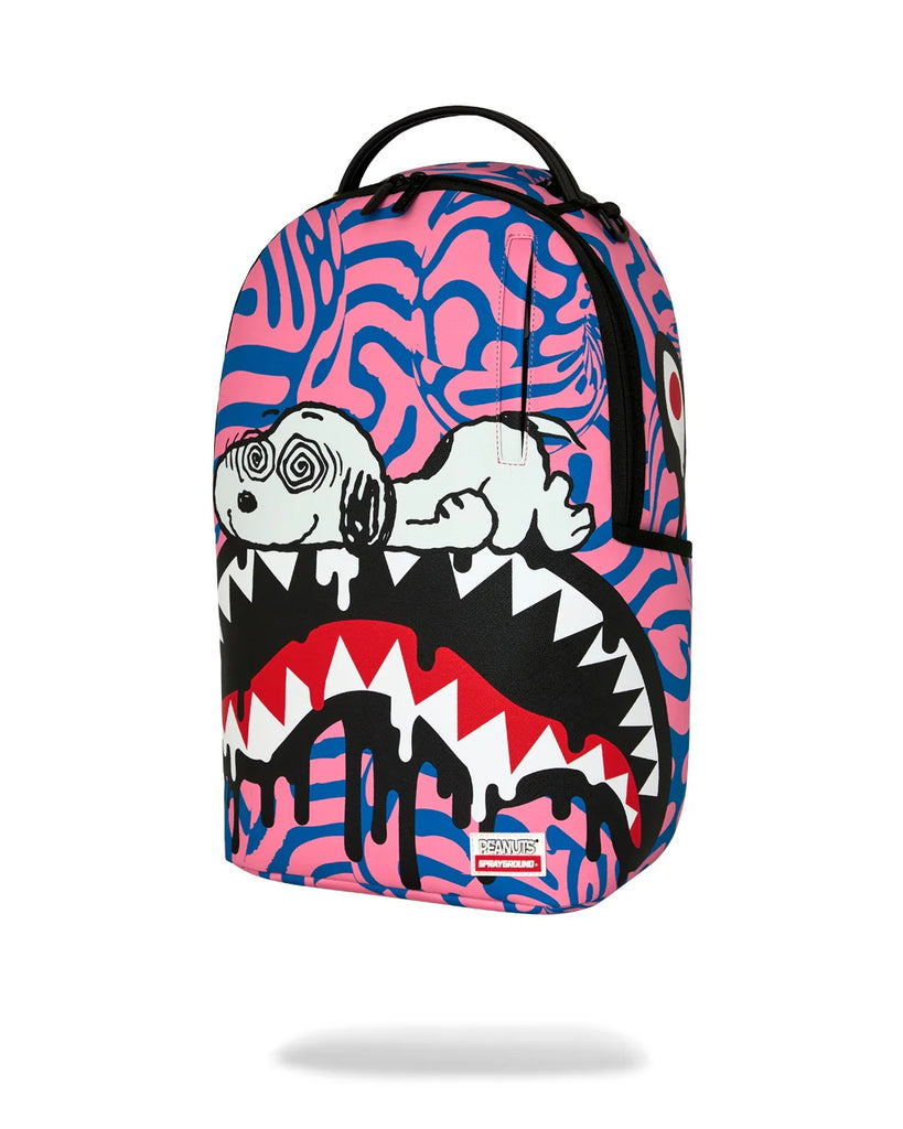 ZAINO SPRAYGROUND 9195 PEANUTS SNOOPY TRIPPY BACKPACK