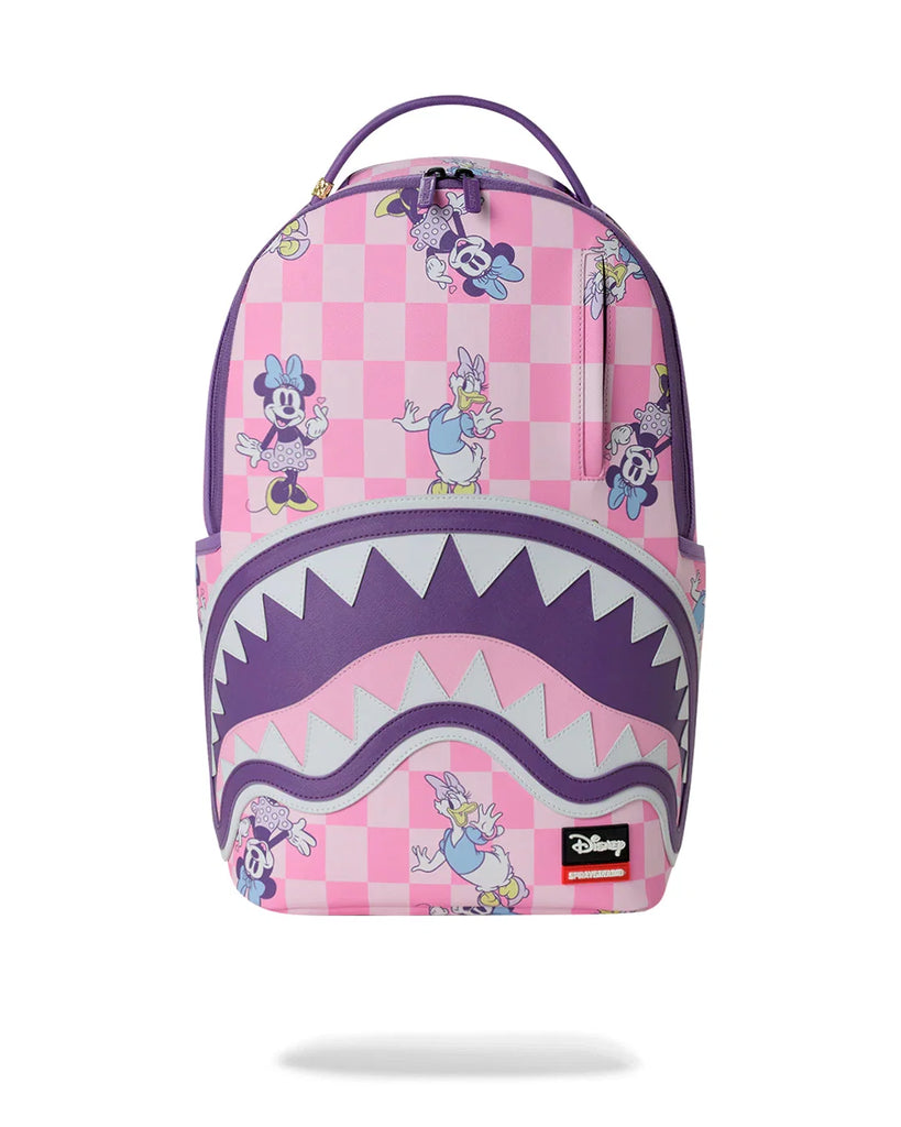 ZAINO SPRAYGROUND 9201 DISNEY MINNIE AND DAISY CHECKERS BACKPACK
