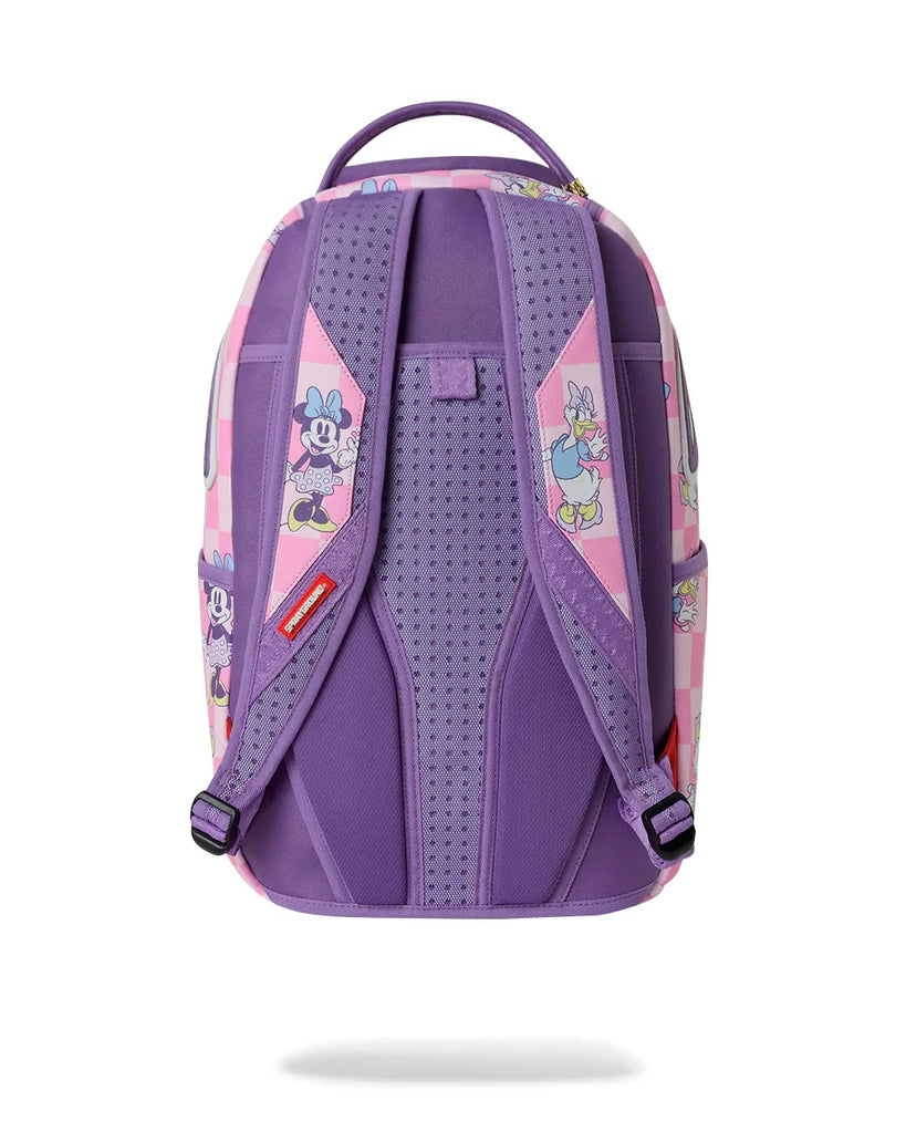 ZAINO SPRAYGROUND 9201 DISNEY MINNIE AND DAISY CHECKERS BACKPACK