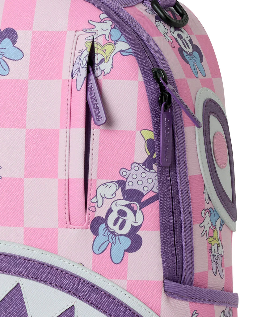 ZAINO SPRAYGROUND 9201 DISNEY MINNIE AND DAISY CHECKERS BACKPACK