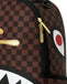 ZAINO SPRAYGROUND 9250 SHARKS IN PARIS GOLD DRIP BACKPACK