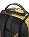 ZAINO SPRAYGROUND 9250 SHARKS IN PARIS GOLD DRIP BACKPACK
