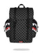 ZAINO SPRAYGROUND 9311 SHARKS IN PARIS WTF BUBBLY BLACK CHECK MONTE CARLO