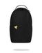 ZAINO SPRAYGROUND 9325 BLACKED OUT EMBOSSED GOLD TOOTH BACKPACK