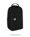 ZAINO SPRAYGROUND 9325 BLACKED OUT EMBOSSED GOLD TOOTH BACKPACK