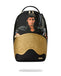 ZAINO SPRAYGROUND 9555 SCARFACE GOLD EMBOSSED BACKPACK