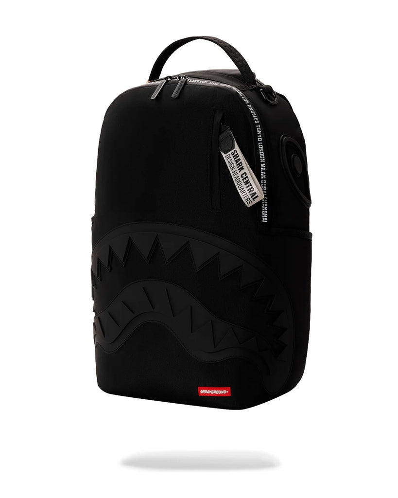 ZAINO SPRAYGROUND 9587 SHARK CENTRAL PRINTED ZIP BACKPACK